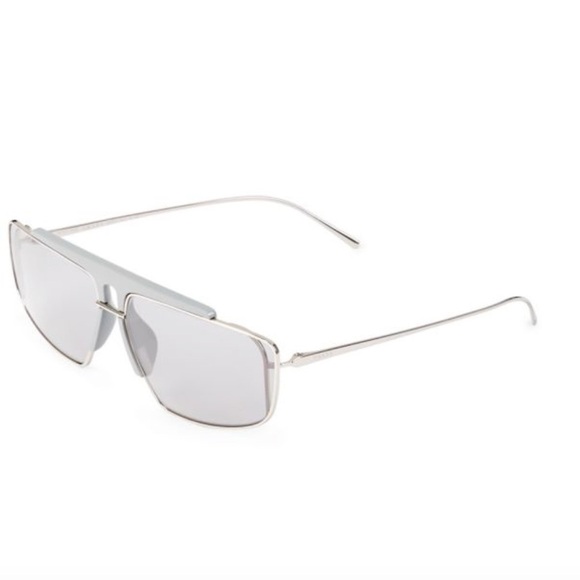 NWT PRADA 58MM Rectangle Colorblock Sunglasses - Picture 2 of 11